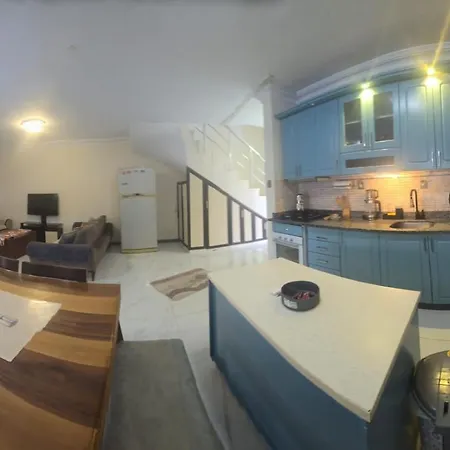 Greenvilla3 Belek-15 Beds-7rooms Full Triplex In With 10meter Private Pool & Garden Wi-fi- Full Kitchen & Bed Equipments-new Air Conditions Free Parking 3shower & Wc Villa